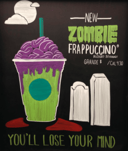 Starbucks lanzará el Zombie Frappuccino