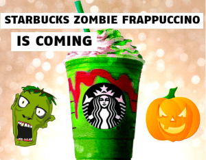 Starbucks lanzará el Zombie Frappuccino