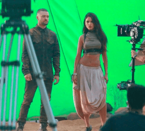Eiza González y Justin Timberlake graban video 