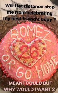 celebró Selena Gomez su cumpleaños 1