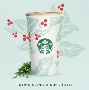 nueva bebida navideña de Starbucks 
