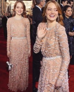 vestidos mas increíbles de los Golden Globes 