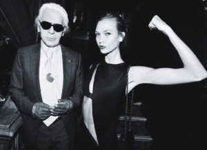 modelos se despidieron de Karl Lagerfeld