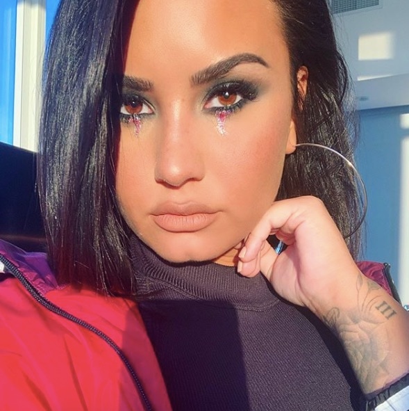 Demi Lovato publicó fotos de su celulitis